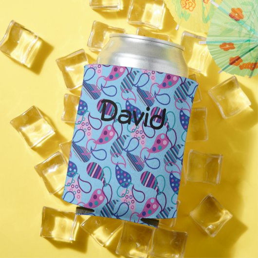 ブルーペイズリー 缶クーラー (インサイチュ 夏)