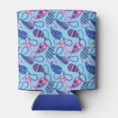 ブルーペイズリー 缶クーラー (裏面)