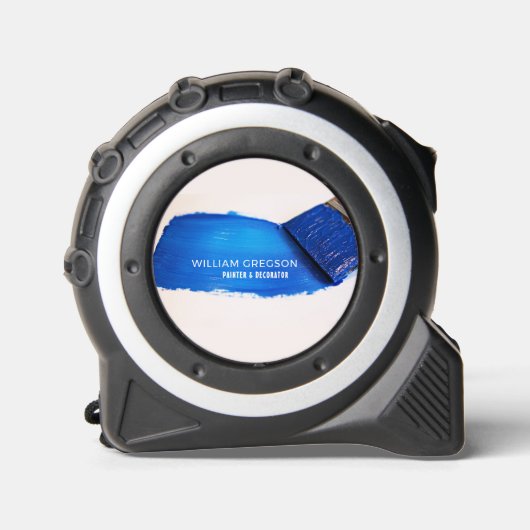 ブルーペイントブラシ、画家&デコレーター メジャー (正面)