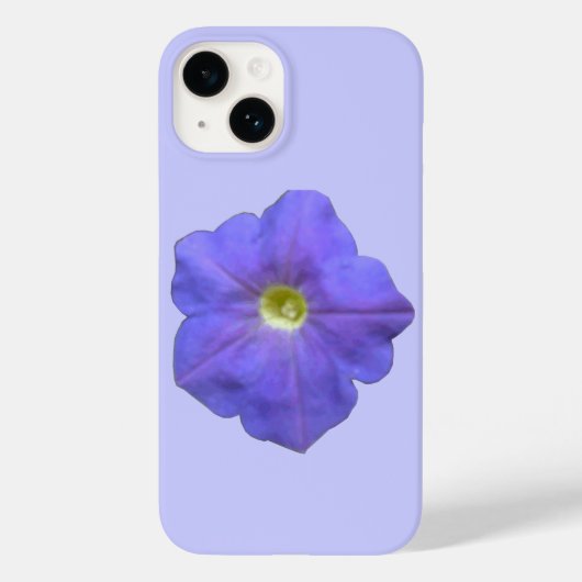 ブルーペチュニア Case-Mate iPhoneケース (裏面)