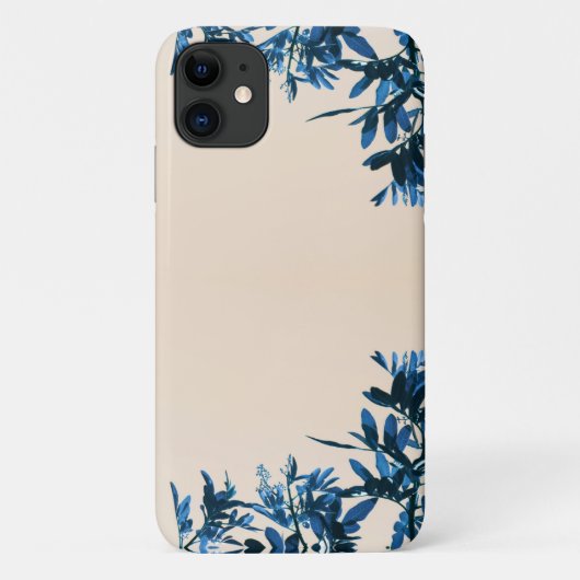 ブルーペッパーの木葉のiPhone 11ケース Case-Mate iPhoneケース (裏面)