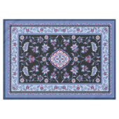 ブルーペルシャじゅうたん（中） テーブルクロス (正面(横))