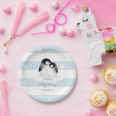 ブルーペンギン紙プレート ペーパープレート (パーティー)