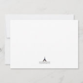 ブルーペンギン·ピンク·スカイ·バース発表 案内状 (裏面)