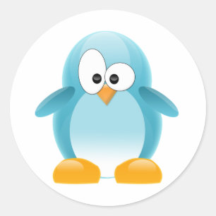 ブルーペンギン ラウンドシール