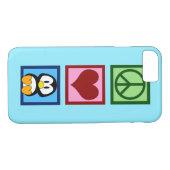 ブルーペンギン Case-Mate iPhoneケース (裏面(横))