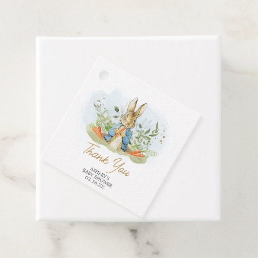 ブルーペーターラビットベイビーシャワースクエア フェイバータグ (インサイチュ)
