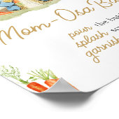 ブルーペーターラビットベイビーシャワーマママオサバー ポスター (角)