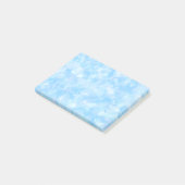 ブルーホイ淡い色のンクリンブルルックカスタム ポストイット (アングル)