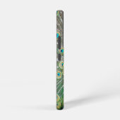ブルーホウの羽の羽根 SAMSUNG GALAXYケース (右側面)