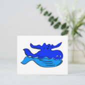 ブルーホエールアニメ ポストカード (スタンド正面)