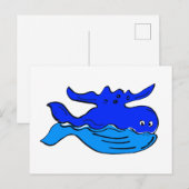 ブルーホエールアニメ ポストカード (正面/裏面)