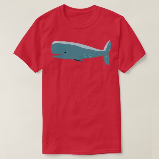 ブルーホエールクジラ63 Tシャツ (デザイン正面)