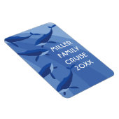 ブルーホエールクルーズキャビンのドアマーカー マグネット (右側)