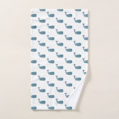 ブルーホエールコーストビーチバスタオルセット バスタオルセット (ハンドタオル)