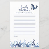 ブルーホエールコーラルベビーシャワー予測ゲーム (裏面)