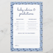 ブルーホエールコーラルベビーシャワー予測ゲーム (正面)