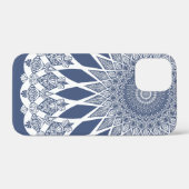 ブルーホエールシャークトリステインマンダラ Case-Mate iPhoneケース (裏面 (横))