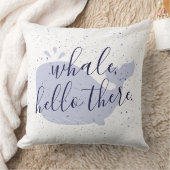 ブルーホエールハローザートニング装飾用クッション クッション (ブランケット)
