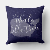 ブルーホエールハローザートニング装飾用クッション クッション (裏面)