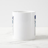 ブルーホエールファミリー ジャンボコーヒーマグカップ (正面)