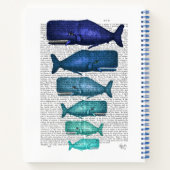 ブルーホエールファミリー ノートブック (裏面)