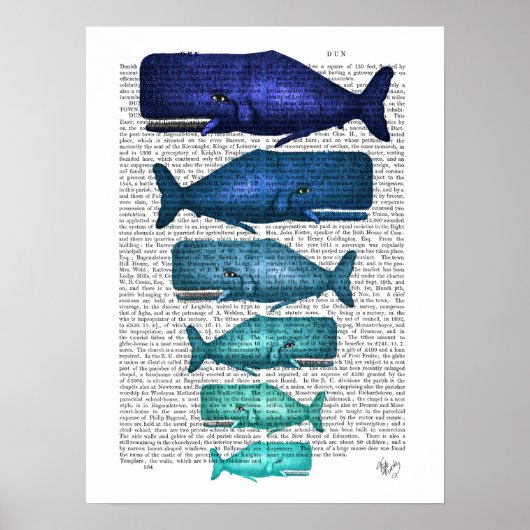 ブルーホエールファミリー ポスター (正面)