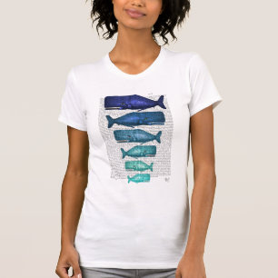 ブルーホエールファミリー Tシャツ
