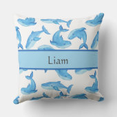 ブルーホエールミナメント海シーライフ クッション (裏面)