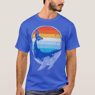 ブルーホエール恋人レトロヴィンテージ Tシャツ