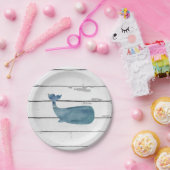 ブルーホエー航海のルビーチシープラップ ペーパープレート (パーティー)