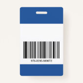 ブルーホスピタルナース医療従業者写真会社 バッジ (裏面)