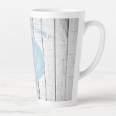 ブルーホタテガイラテマグ カフェラテマグ (右)