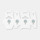 ブルーホットエアバルーンボーイベビーシャワー フェイバーボックス (折り畳みなし)