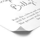 ブルーホットエアバルーン赤ちゃんシャワー大mommys腹 ポスター (角)