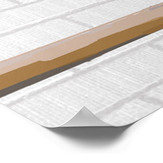 ブルーホッパーソナライズされたトフットボールのジャージー ポスター (角)