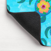 ブルーホヌウミガメ マウスパッド (コーナー)