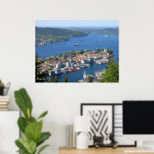 ブルーホライズンポスター ポスター (ホームオフィス)