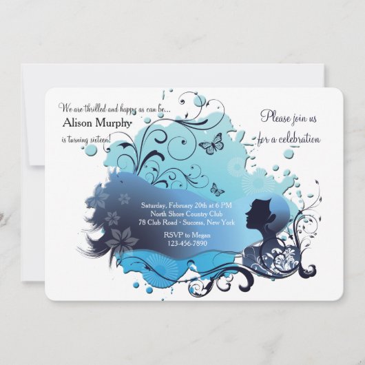 ブルーホライゾン招待状 招待状 (正面)