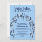 ブルーホリデーウィンター至スノーフォレストパーティー 招待状 (正面)