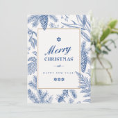 ブルーホリデーフローラ |フォトホリデーカード シーズンカード (スタンド正面)