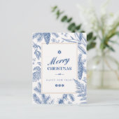 ブルーホリデーフローラ |フォトホリデーカード シーズンポストカード (スタンド正面)