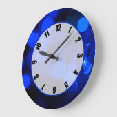 ブルーホリデーライト ラージ壁時計 (傾斜)