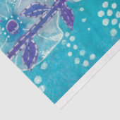 ブルーホリホックマローマルバフラワー絵画ズ 薄葉紙 (詳細)