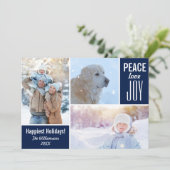 ブルーホリモダンーズピースラブジョイフォトコラージュ シーズンカード (スタンド正面)