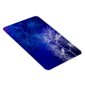 ブルーホワイトウィンターホリデーパイン マグネット (右側)