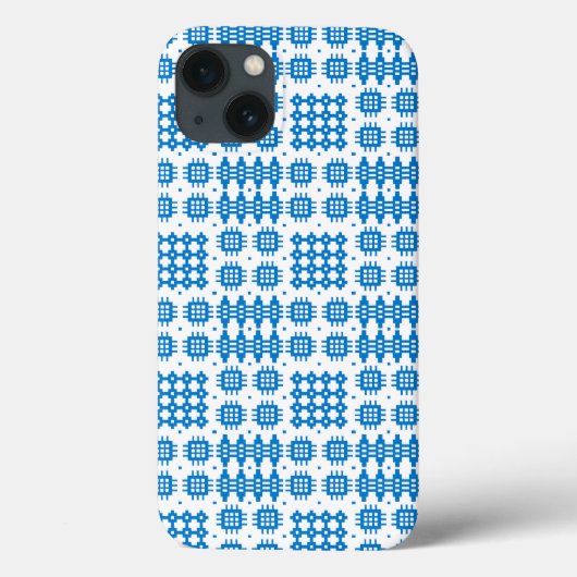 ブルーホワイトウェルシュタペストリーiPhone 6 Xtreme Case Case-Mate iPhoneケース (裏面)