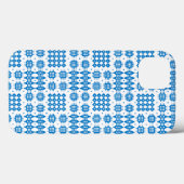 ブルーホワイトウェルシュタペストリーiPhone 6 Xtreme Case Case-Mate iPhoneケース (裏面 (横))