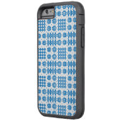 ブルーホワイトウェルシュタペストリーiPhone 6 Xtreme Case Case-Mate iPhoneケース (裏面左)