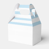 ブルーホワイトエレファントボーイ赤ちゃんシャワー フェイバーボックス (裏面サイド)